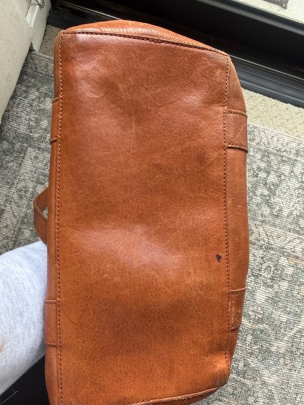 Madewell Prague Leather Crossbody Satchel - Picture 8 of 8